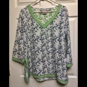 Gretchen Scott tunic size xl